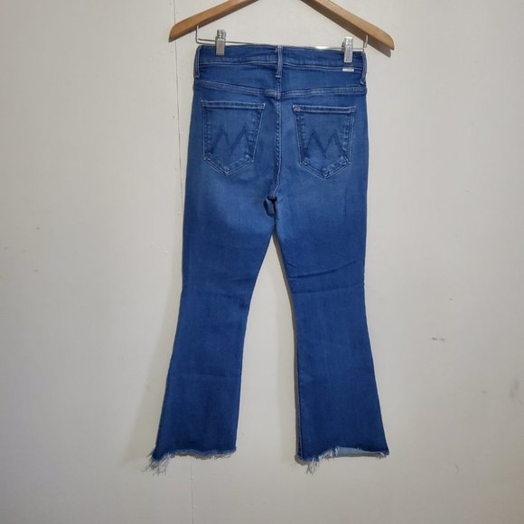 MOTHER Blue Flare & Wide Leg Jeans - Picture 6 of 16